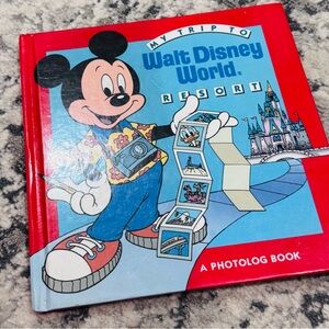 My Trip To Walt Disney World Resort A Photolog Book VINTAGE/COLLECTIBLE